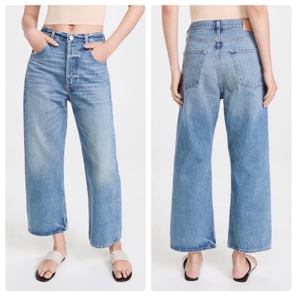 Citizens of Humanity Gaucho Vintage Wide Leg Sodapop Blue...